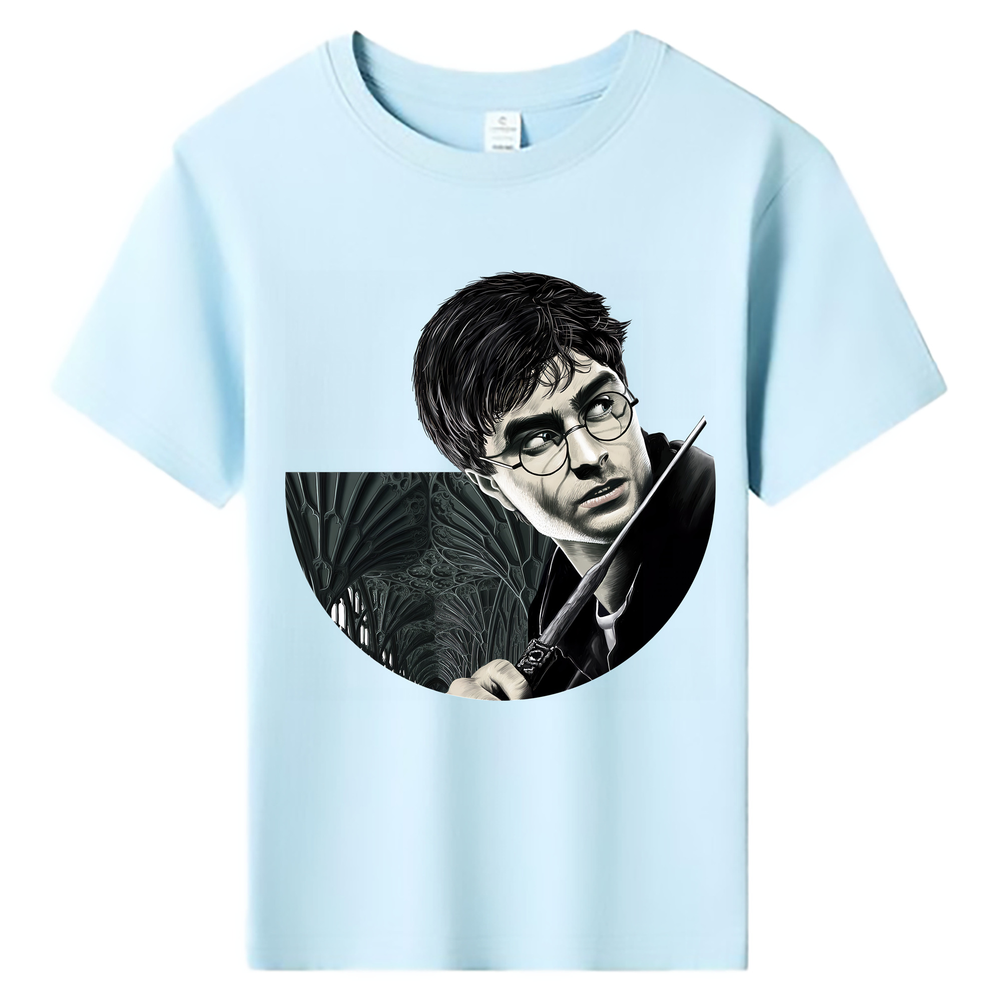 （画像用） Harry Potter ハリー・ポッターシリーズ 綿100％キッズTシャツ（フロントプリント）